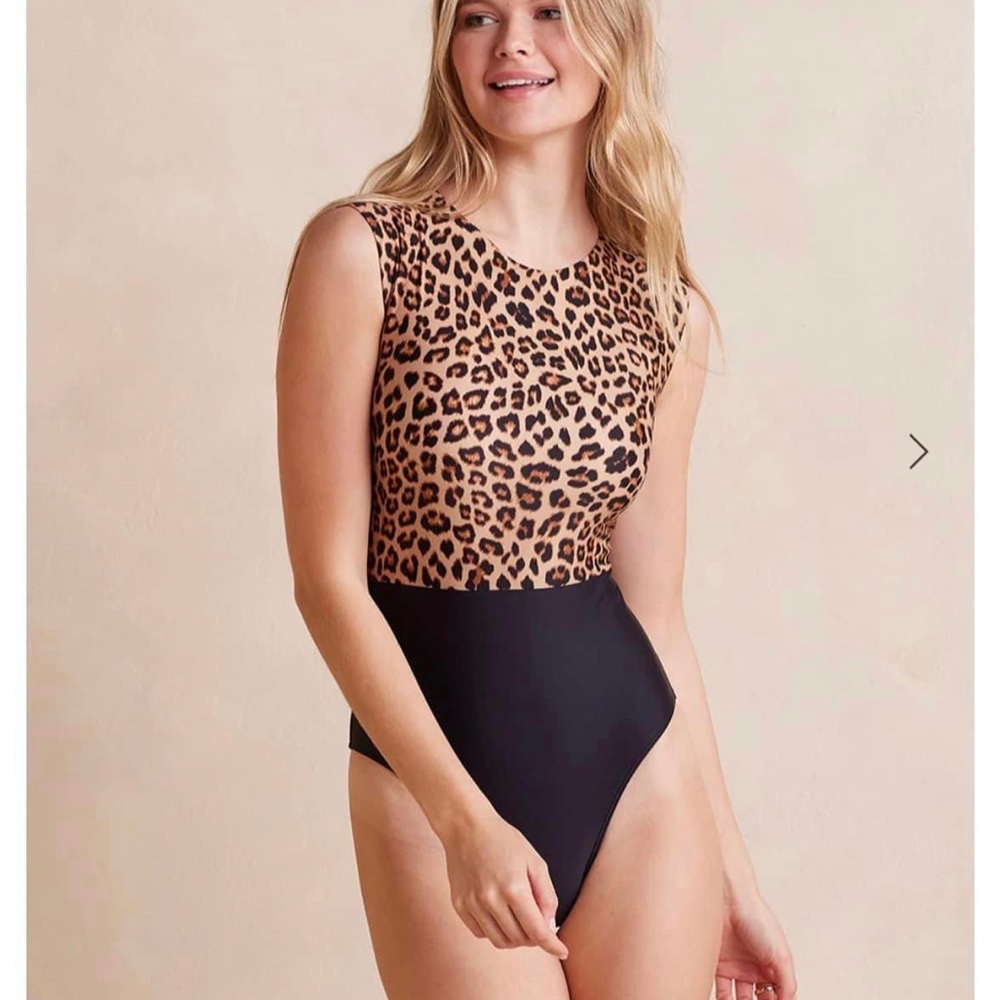 ❤️SOLD❤️Summersalt Surf Leopard One-Piece